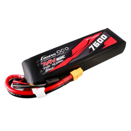 Gens ace G-Tech LiPo - 2S 7600mAh 7,4V 2S2P (60C) HardCase XT60 Plug