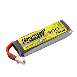 GENS ACE LIPO TATTU R-Line FPV serie - 1S 300mAh 3,8V 1S1P HV (95C) Version 1.0