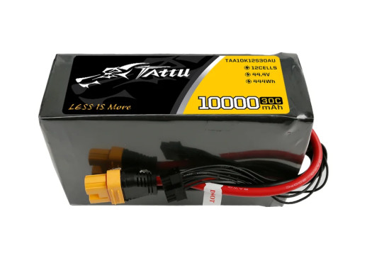 Gens Ace LiPo Tattu série - 12S 10000mAh 44,4V (30C) s konektorem AS150U