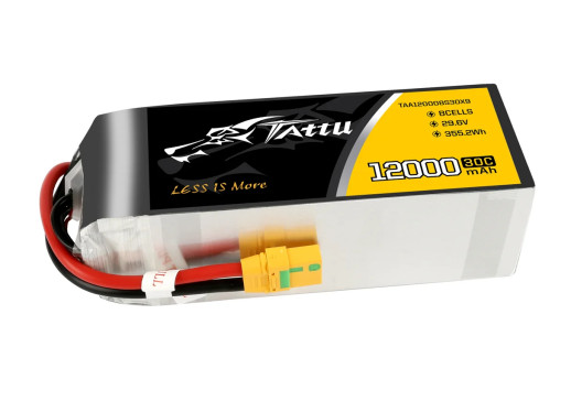 Gens Ace LiPo Tattu serie - 8S 12000mAh 29,6V (30C) s XT90-S