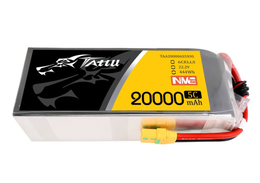 Gens Ace LiPo Tattu serie - 6S 20000mAh 22,2V (5C) s konektorem XT90-S
